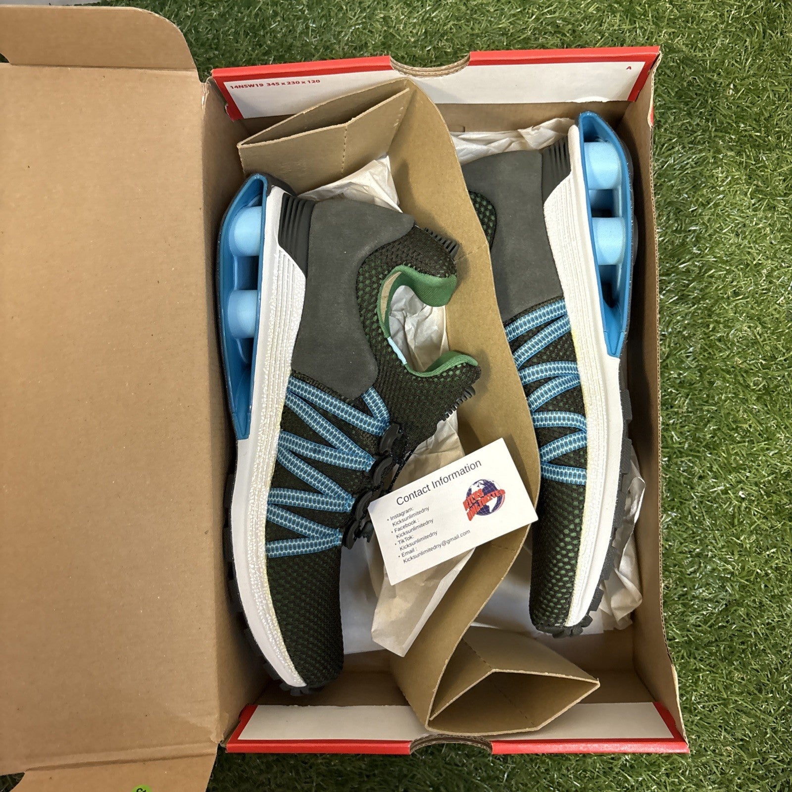 Size 8.5   Nike Shox Gravity Blue Fury5