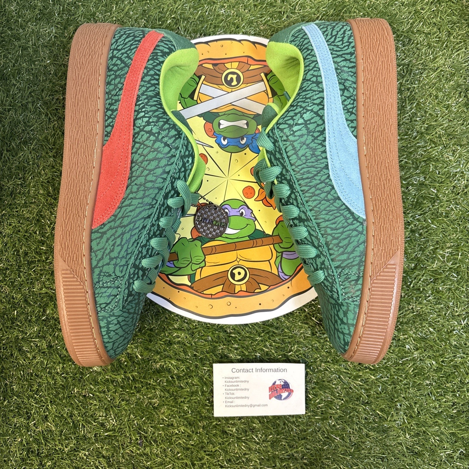 Size 10   Teenage Mutant Ninja Turtles x Puma Suede XL The Four Turtles2
