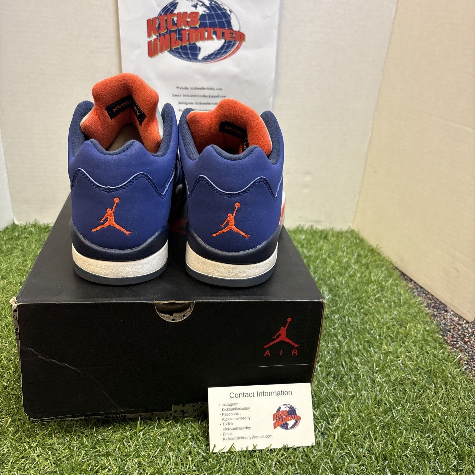 Size 8.5   Air Jordan 5 Retro Low Knicks4