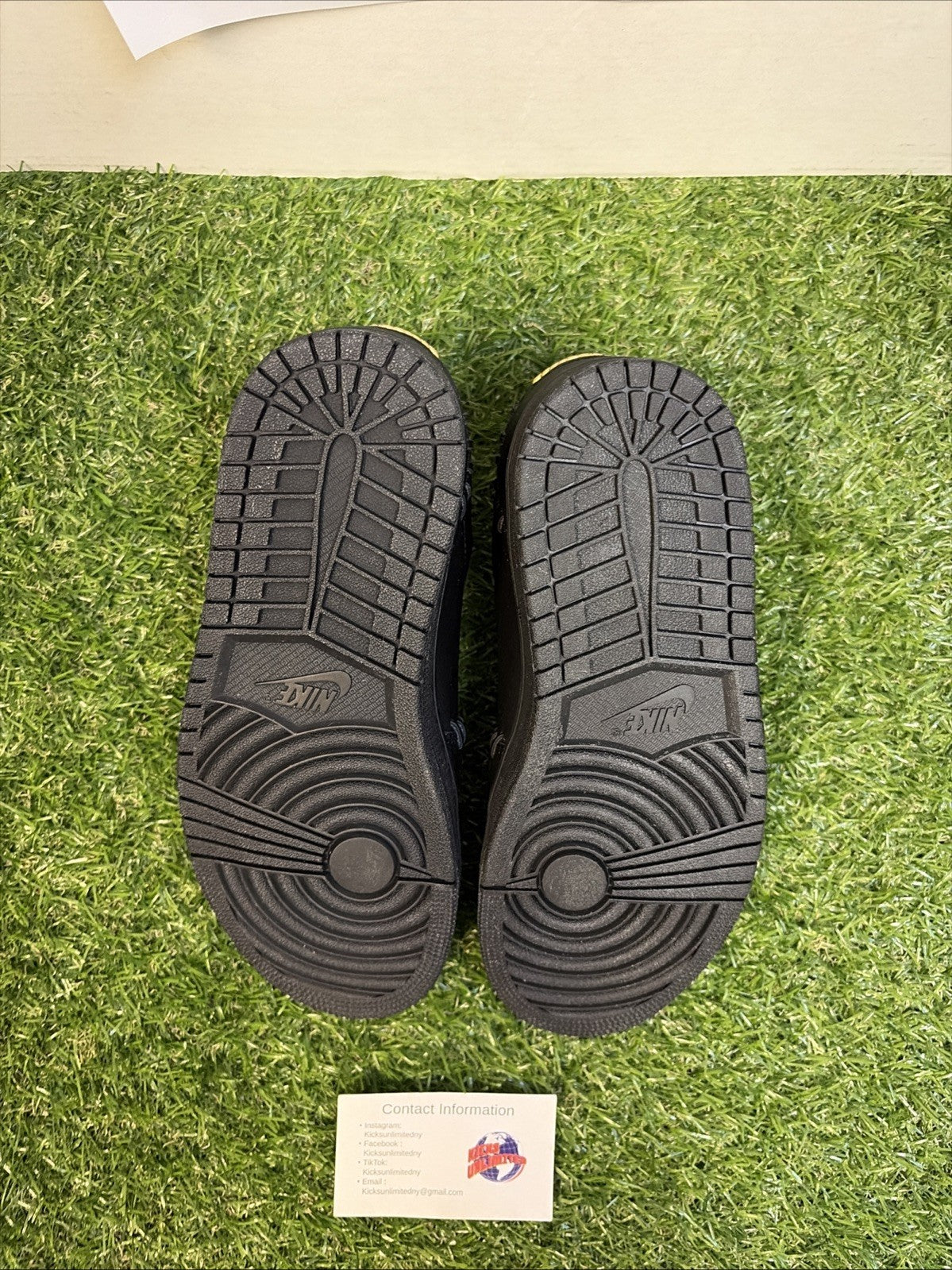 Size 7 - Air Jordan 1 Method of Make Low Black W5