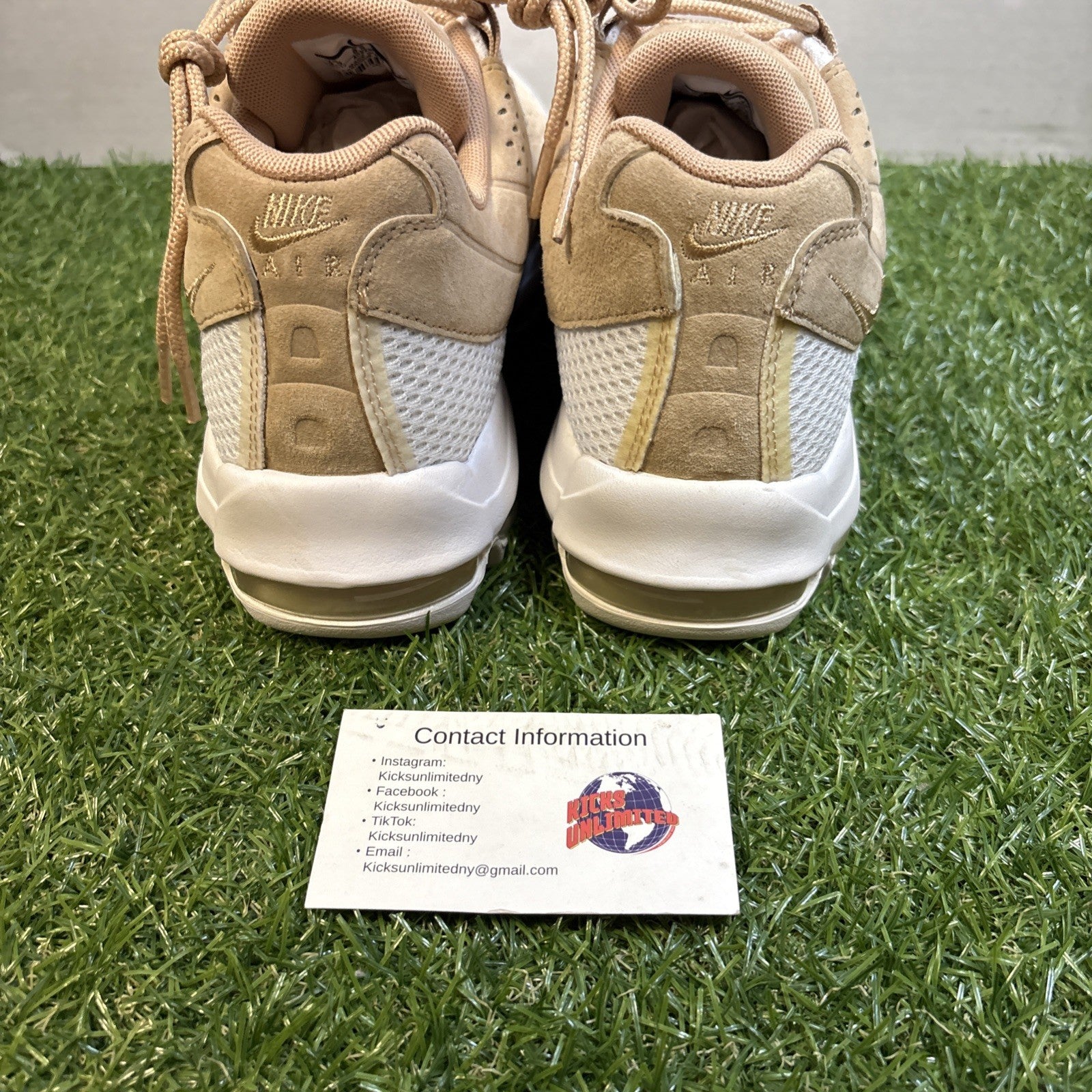 Size 9.5   Nike Air Max 95 Ultra Premium 2.0 BR Vachetta Tan3