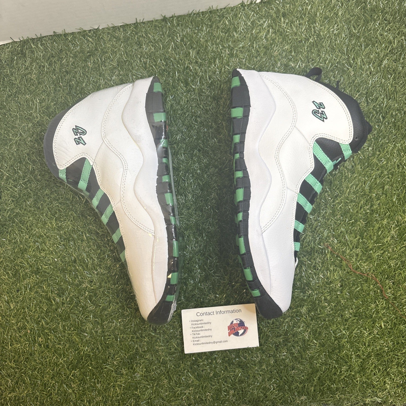 Air Jordan 10 Verde Size 8.53