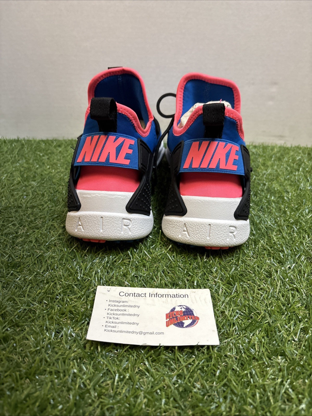 Size 9.5   Nike Air Huarache Drift Blue Nebula4