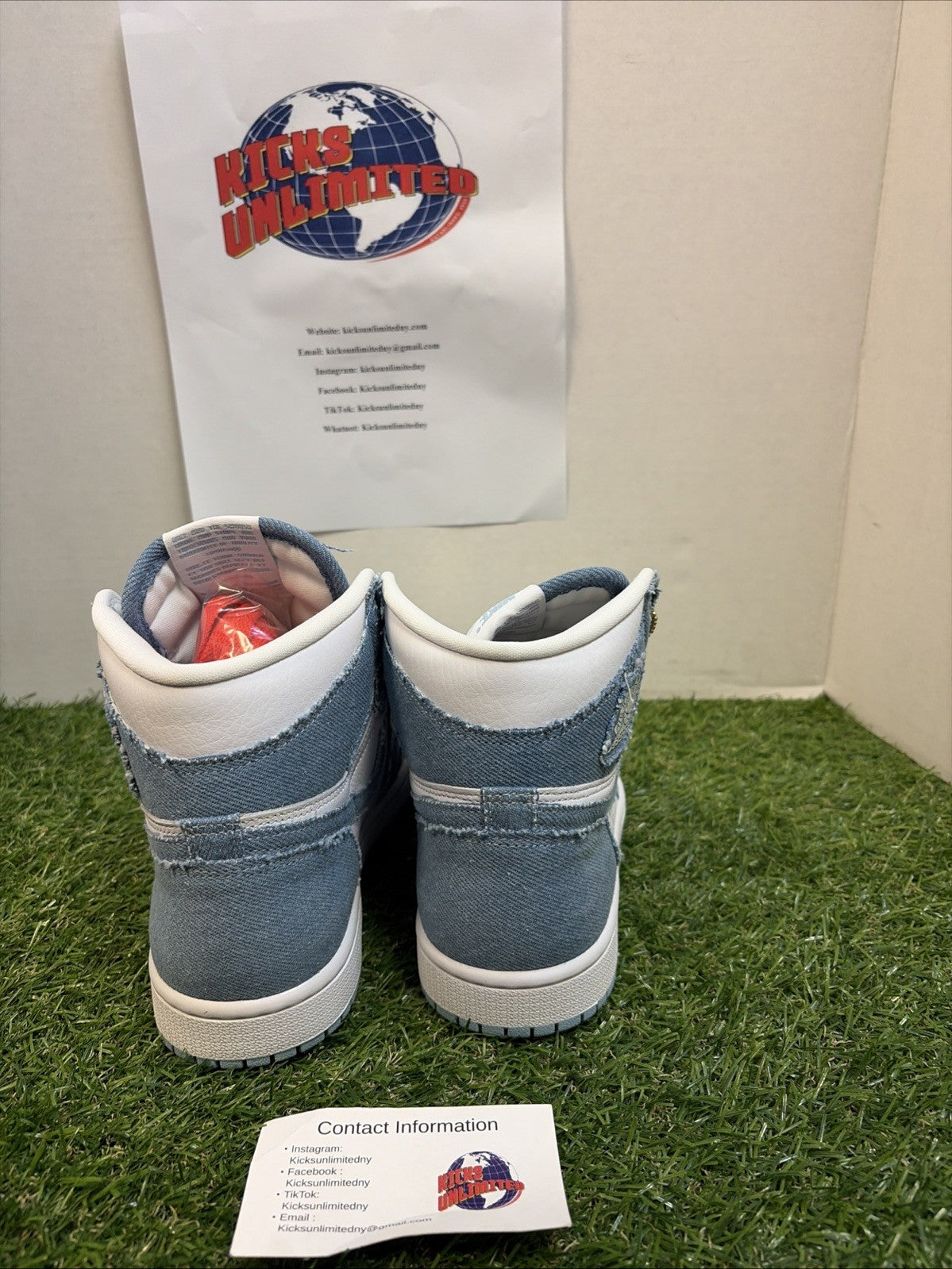 Size 7 - Jordan 1 High OG Denim 20225