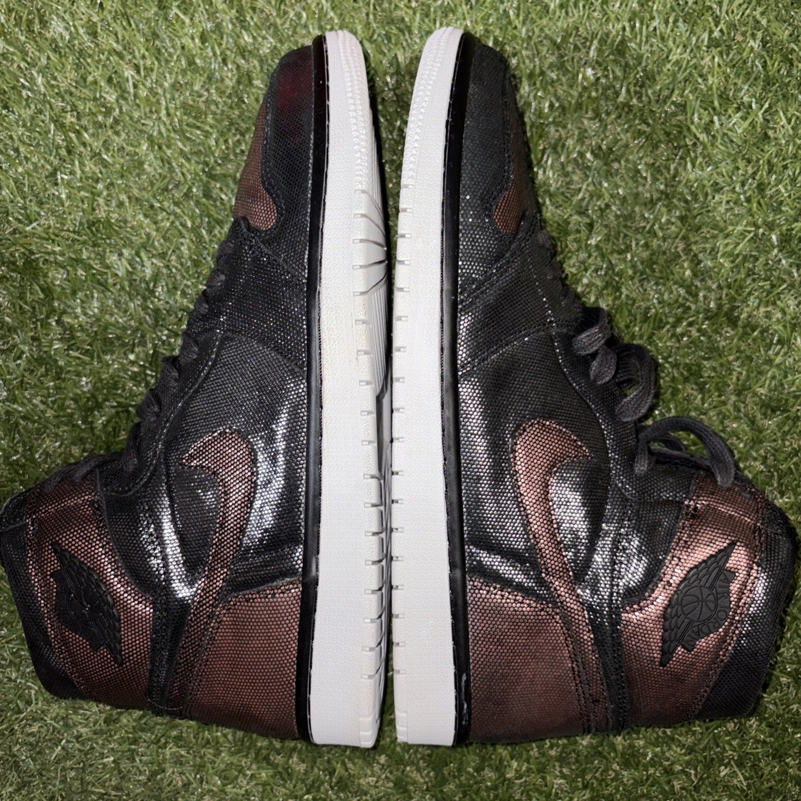 Size 12   Air Jordan 1 Retro OG High Fearless W3