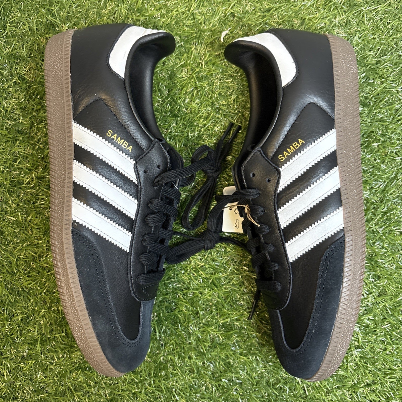 Size 9.5 - adidas Samba OG Black Gum0
