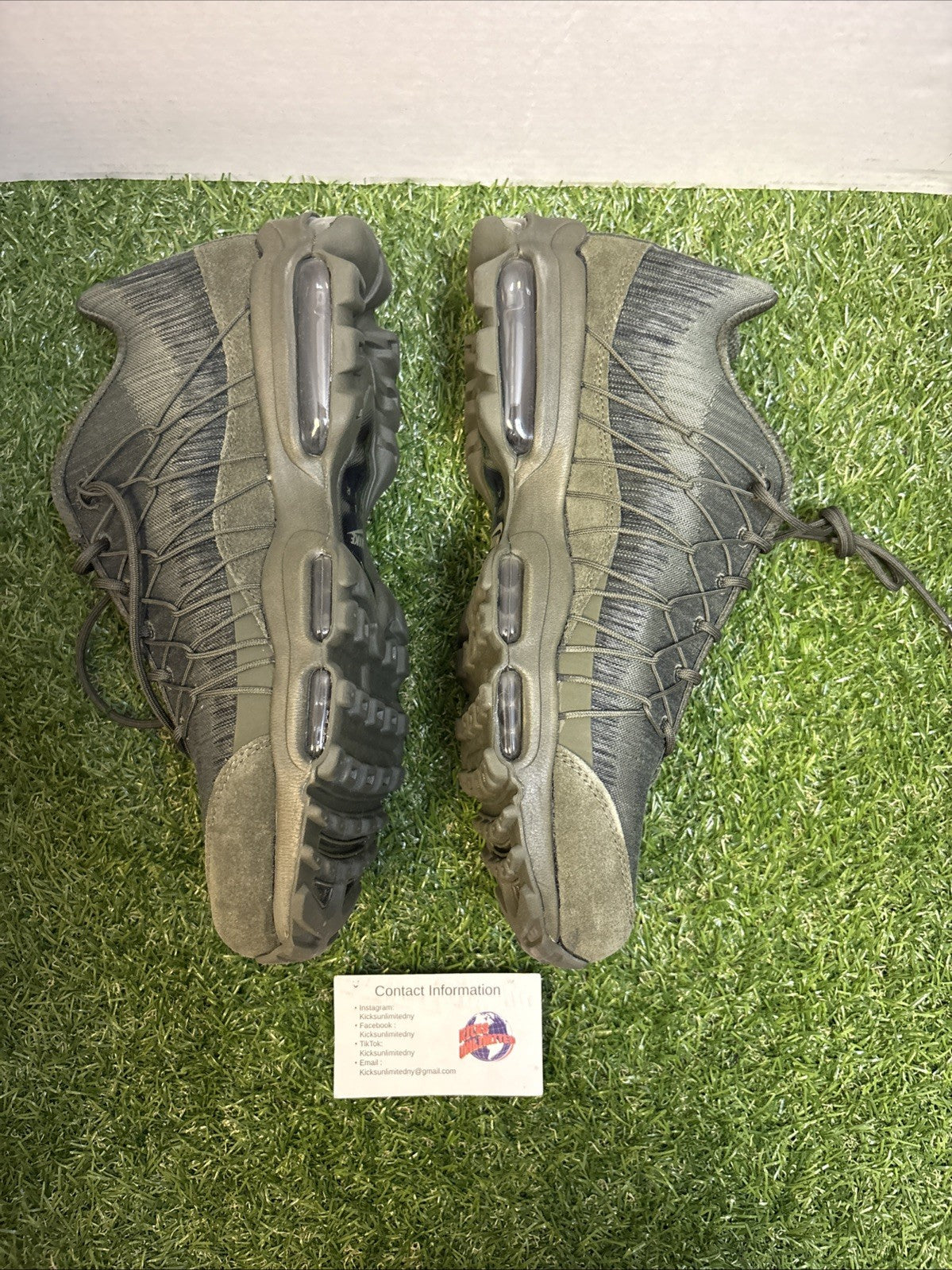 Size 10   Nike Air Max 95 Ultra Jacquard Cargo Khaki2