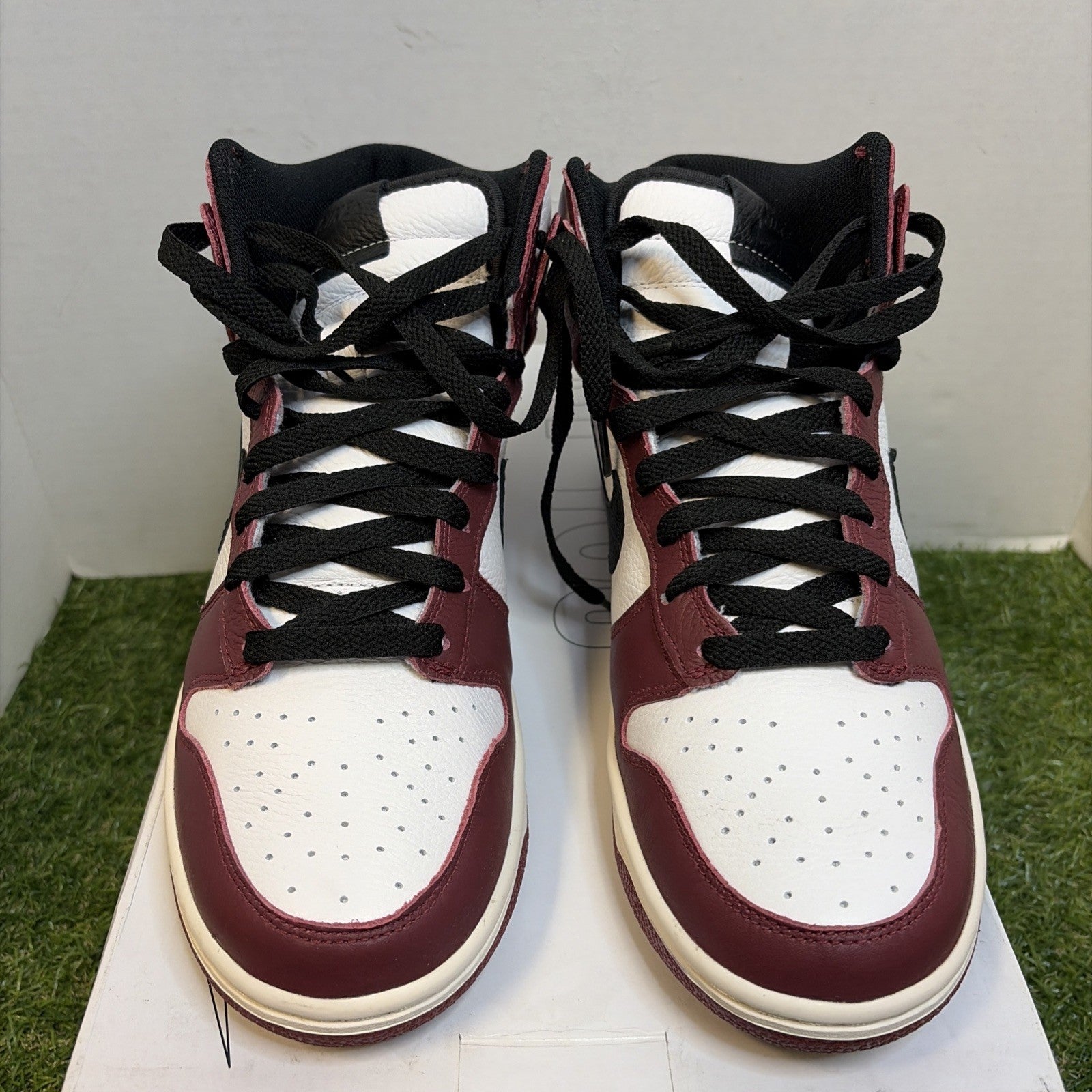 Nike By Eric Dunk High Burgundy And Black1
