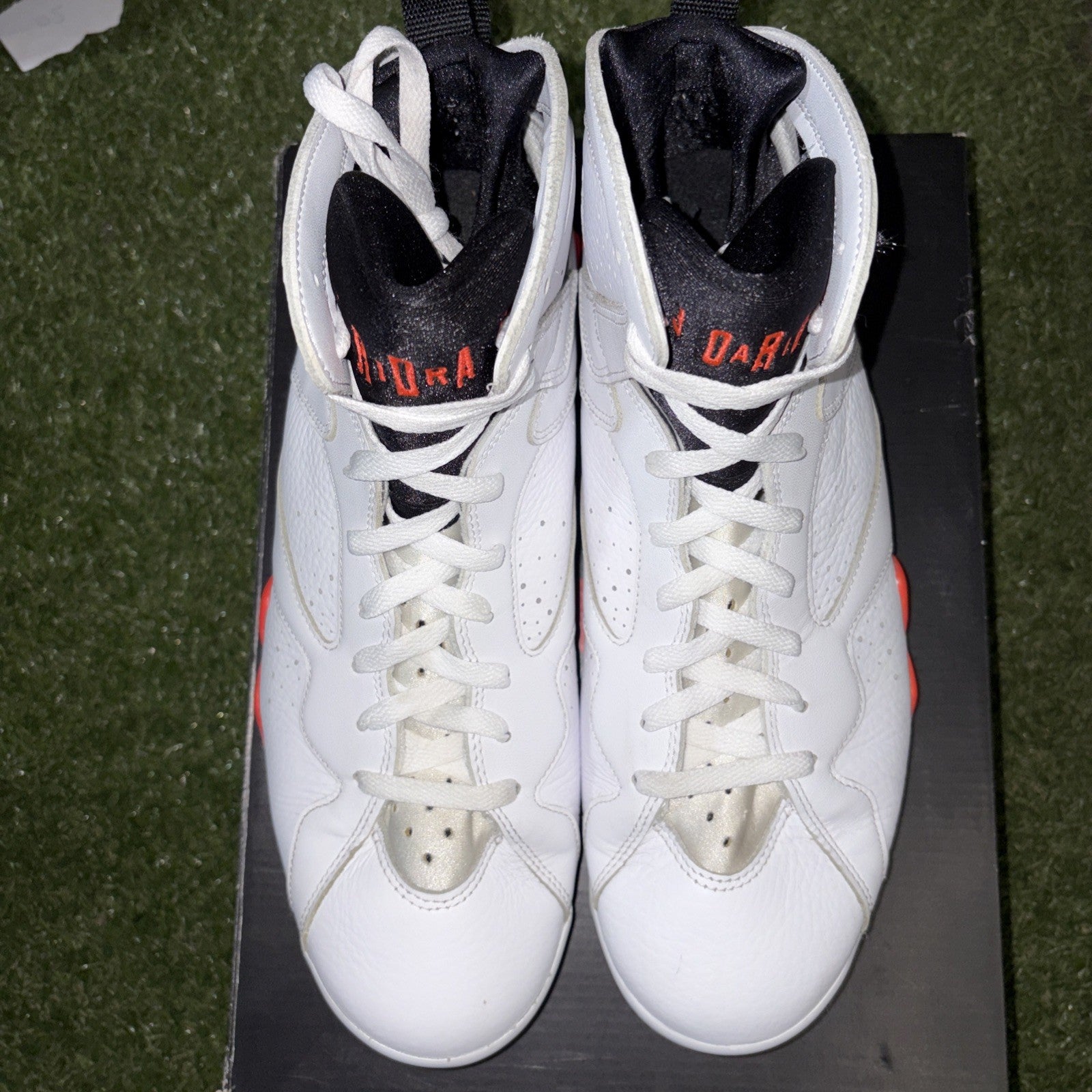 Size 12   Air Jordan 7 Retro White Infrared1