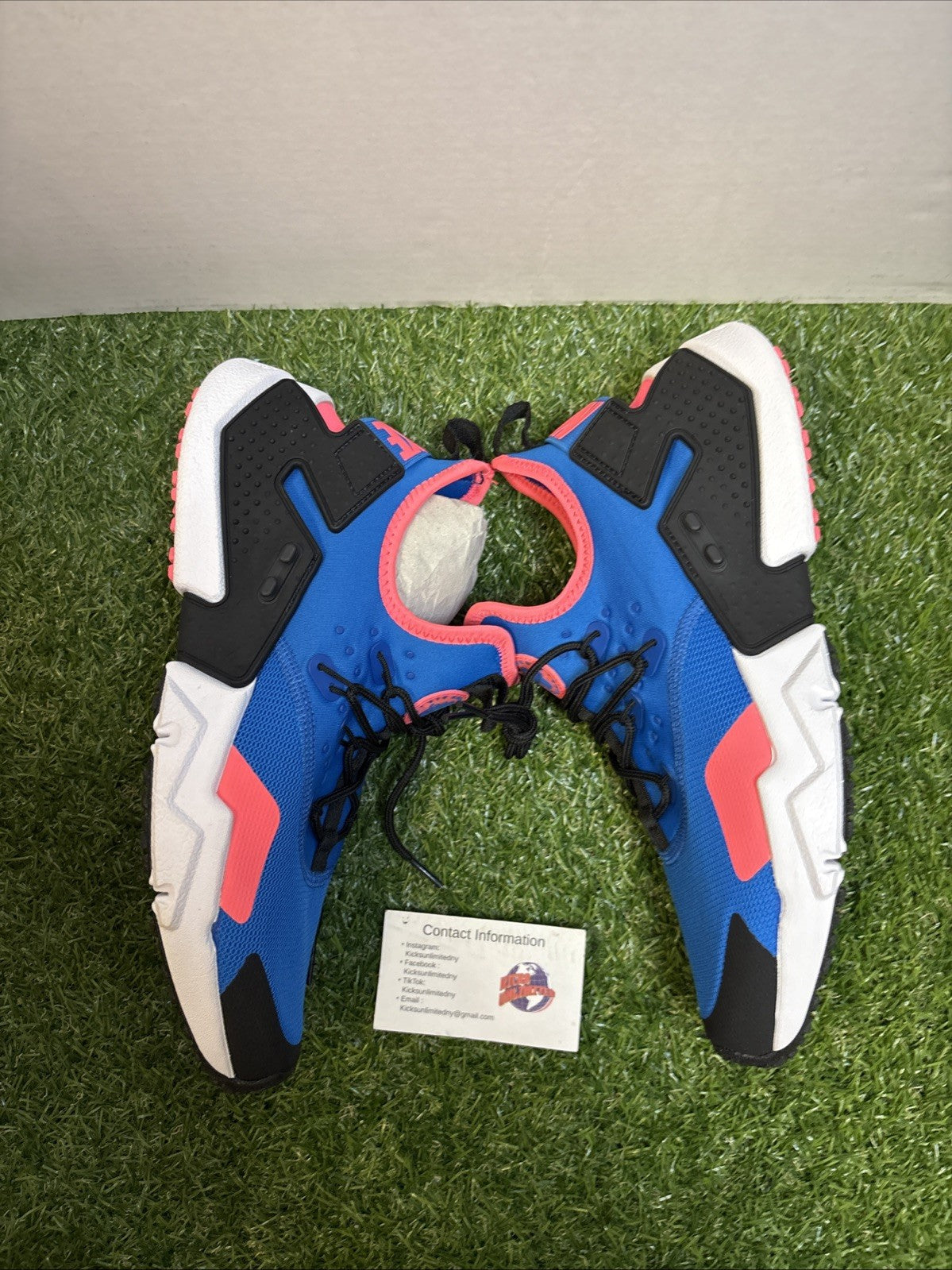 Size 9.5   Nike Air Huarache Drift Blue Nebula3