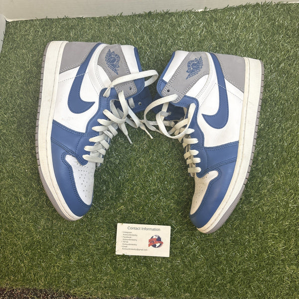 Air Jordan 1 Retro High OG  TRUE BLUE  Size 9M/10.5W0