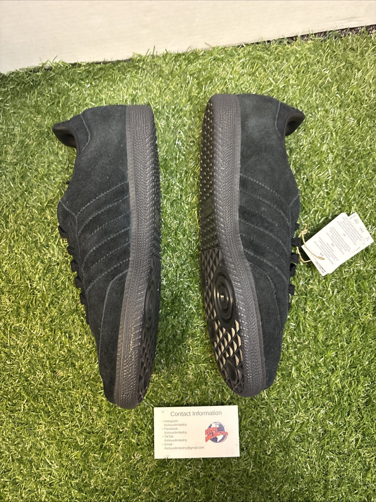 Size 11   adidas Samba Core Black Gold5