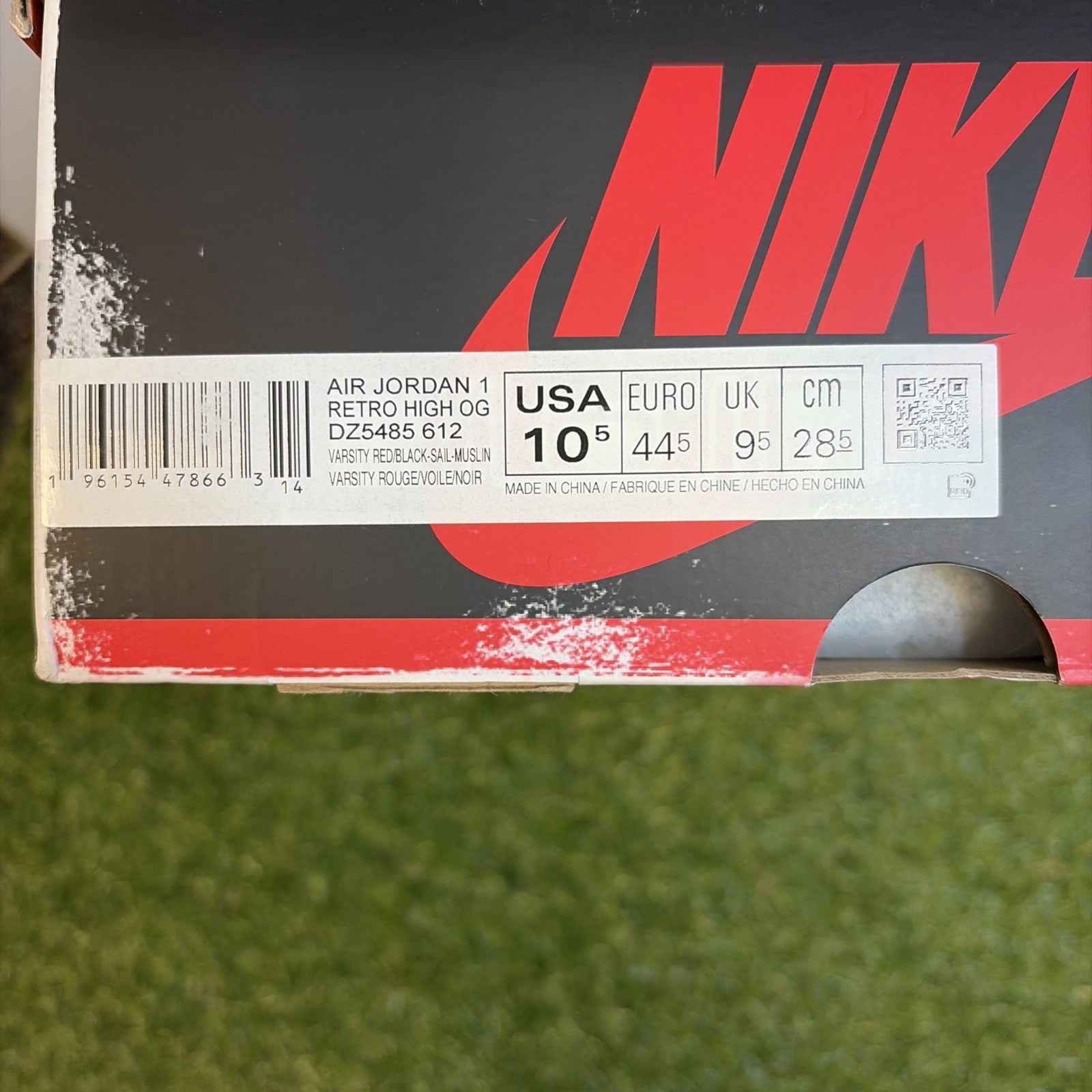 Air Jordan 1 Retro High OG "LOST AND FOUND" 2022 - Size 10.5 - DZ5485 6125