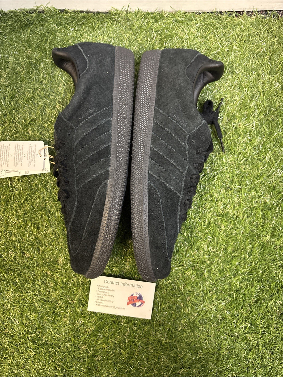 Size 11   adidas Samba Core Black Gold4