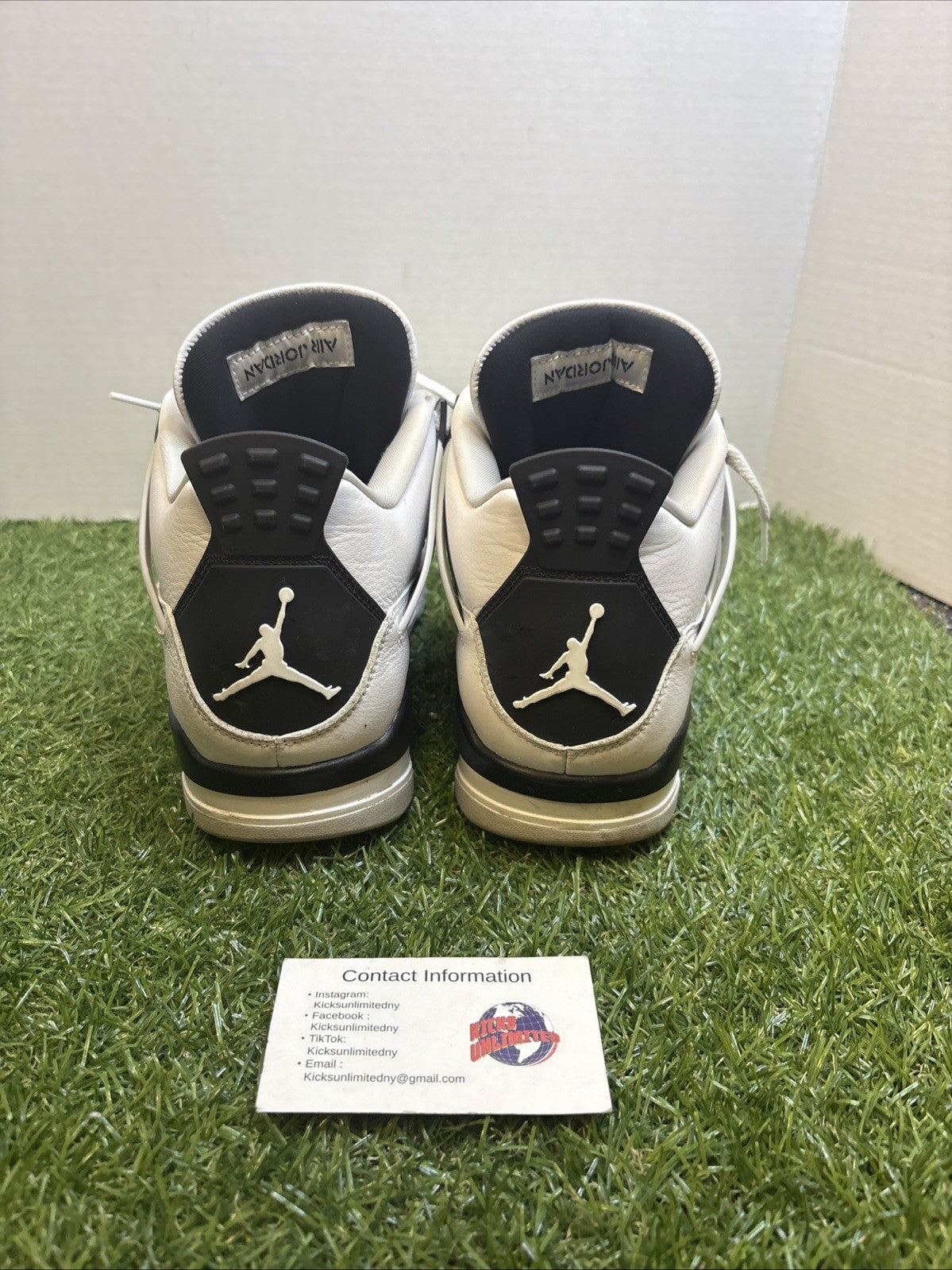 Size 10   Jordan 4 Retro Mid Military Black5