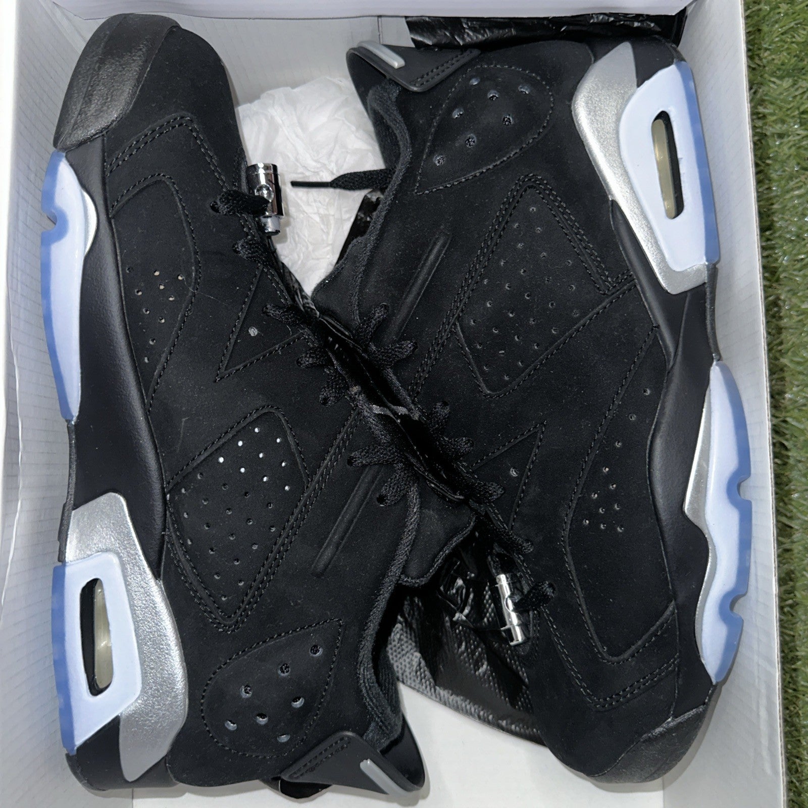 Size 8.5 - Air Jordan 6 Retro Low Chrome0