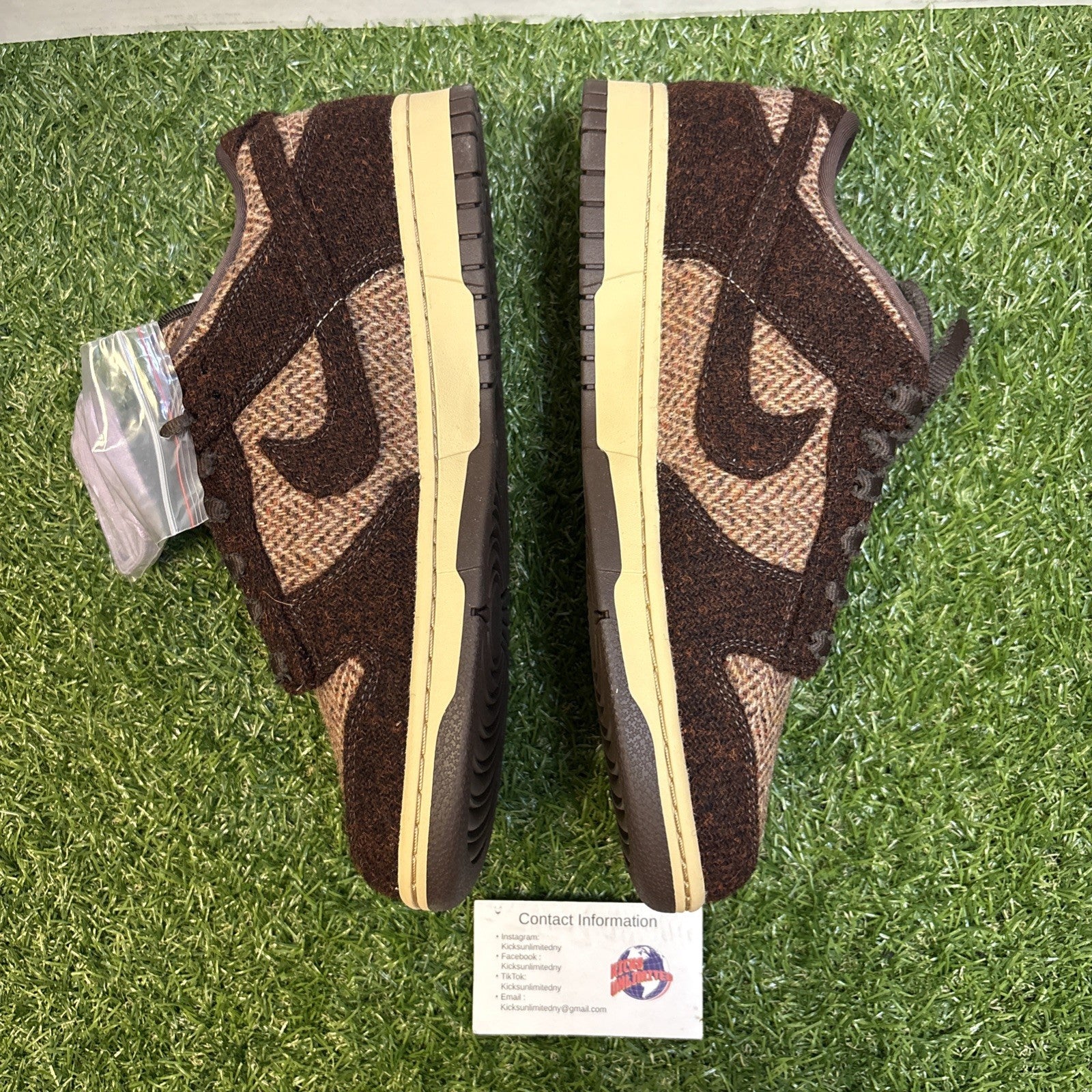 Nike Dunk low Harris Tweed Sesame   Women’s Size 122