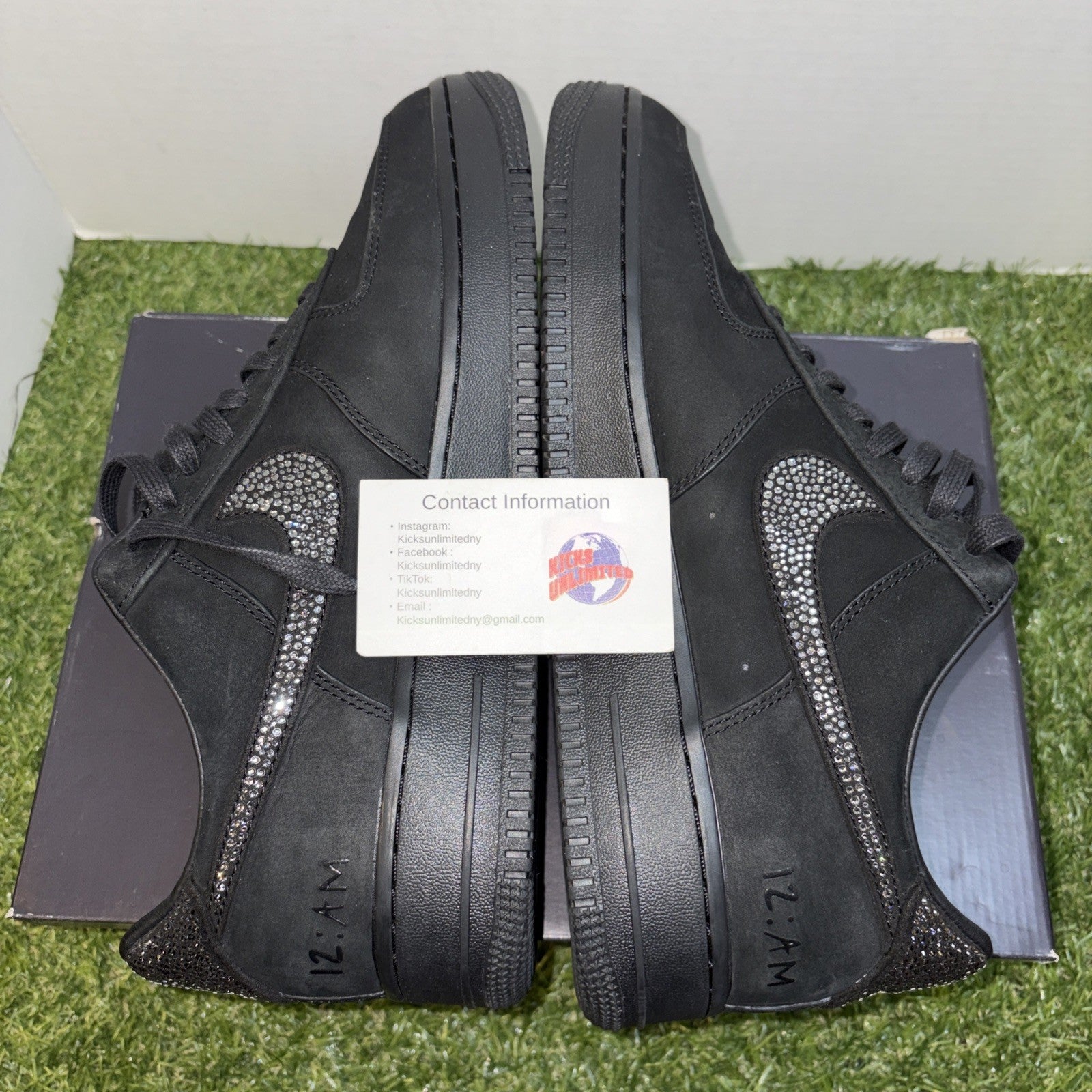 Size 10.5   Swarovski x Nike Air Force 1 Low Ja Morant1