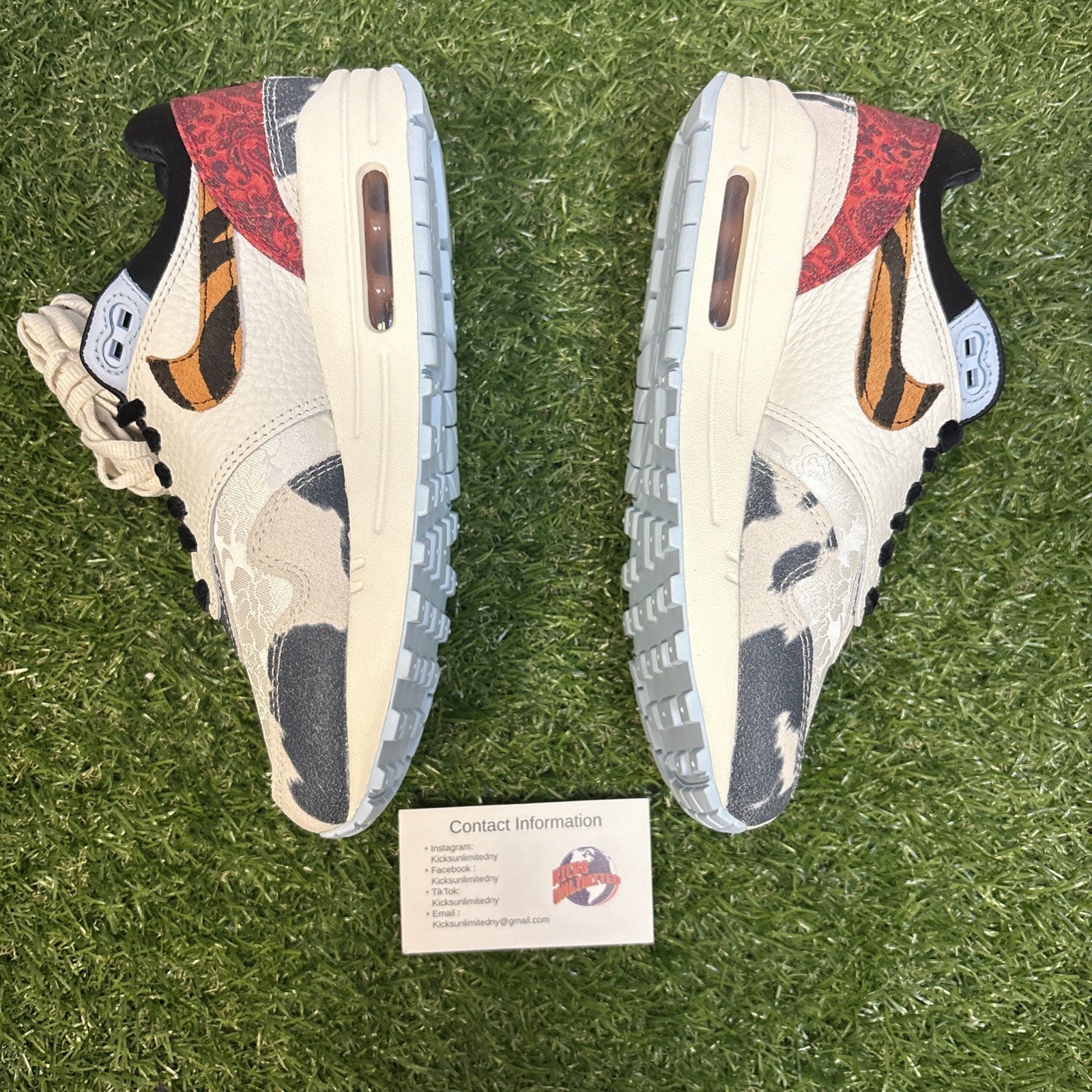 Size 5.5   Nike Air Max 1 '87 Great Indoors W3