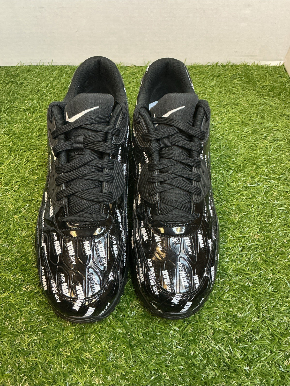 Size 9 - Nike Air Max 90 Just Do It Black/Black-White 700155-0152