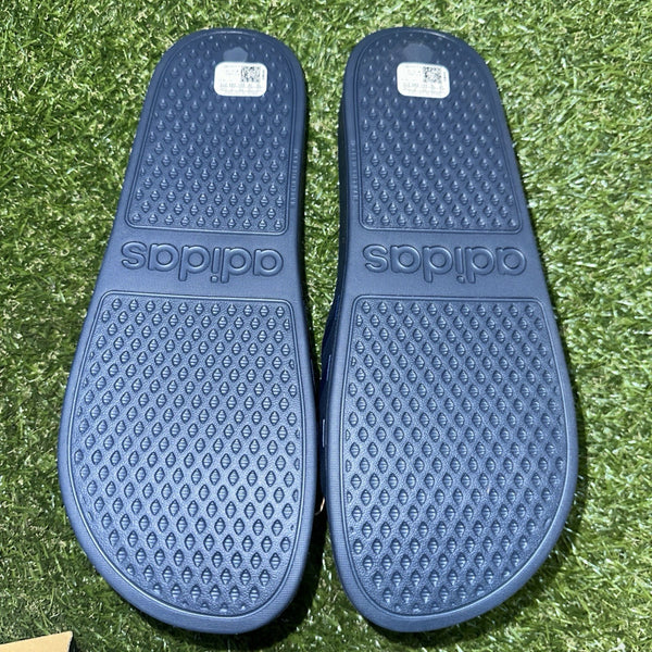 Adidas Adilette Aqua Slip On Sandals Slides Dark Blue Summer IF0895 Mens Size 131