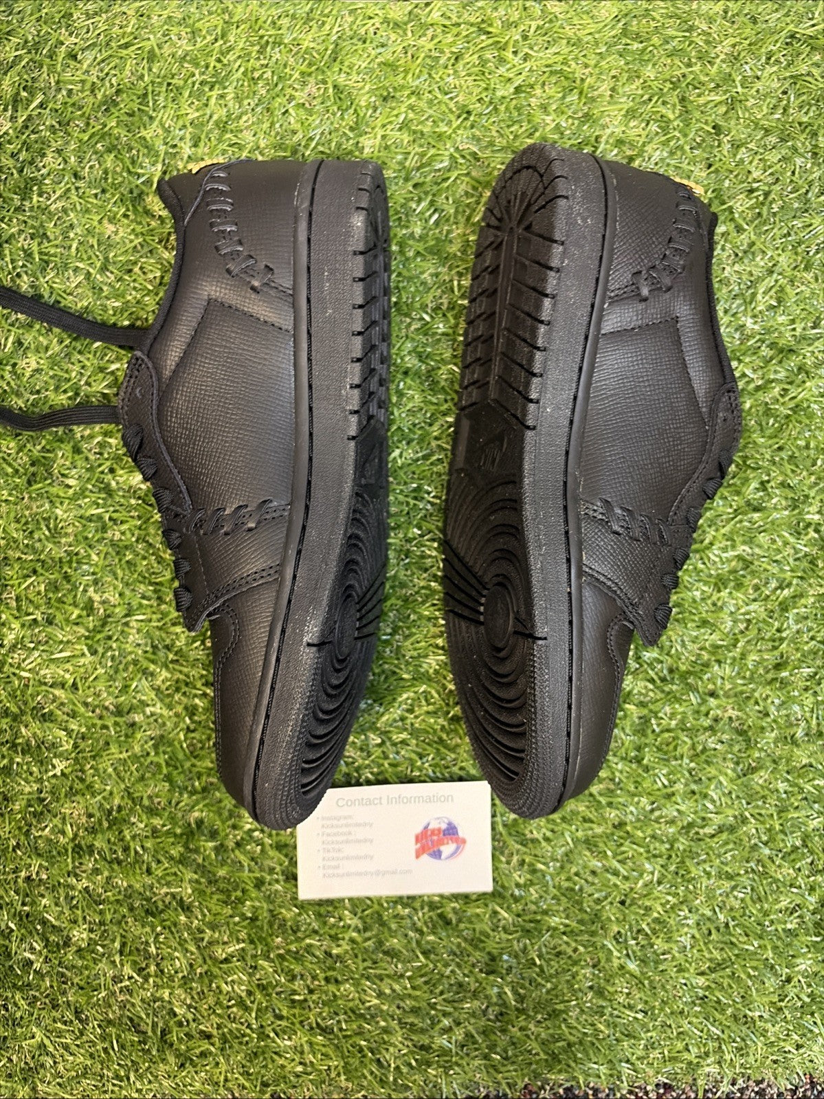 Size 7 - Air Jordan 1 Method of Make Low Black W2