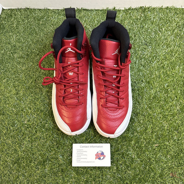 Air Jordan 12 BG Gym Red Size 5.5 153265 6000