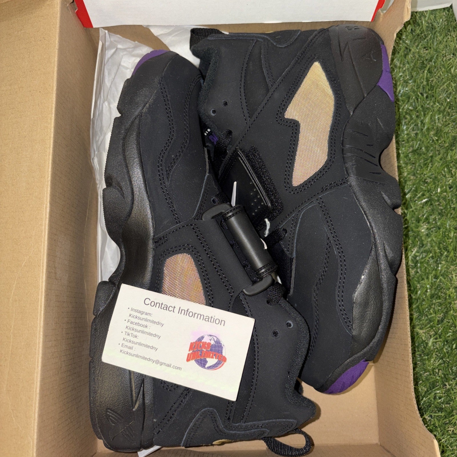 Nike Air Diamond Turf 2025 Ravens (HV2282 001) Men's Size 90