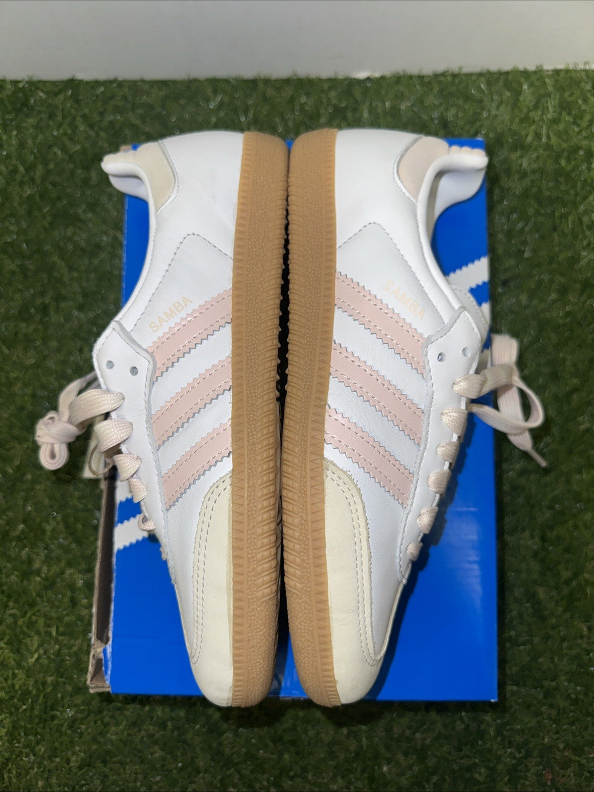 Adidas Samba OG White Pink Gum JS1351 Women's Size New3