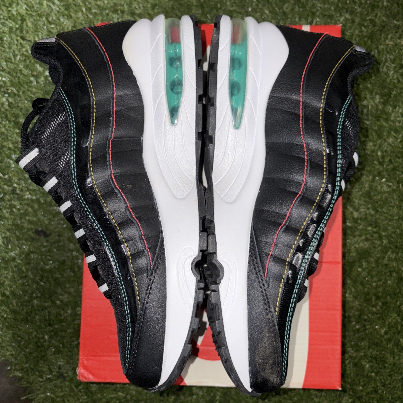 Nike Air Max 95 Game Black Kinetic Green CJ6955 001 Size 6Y2