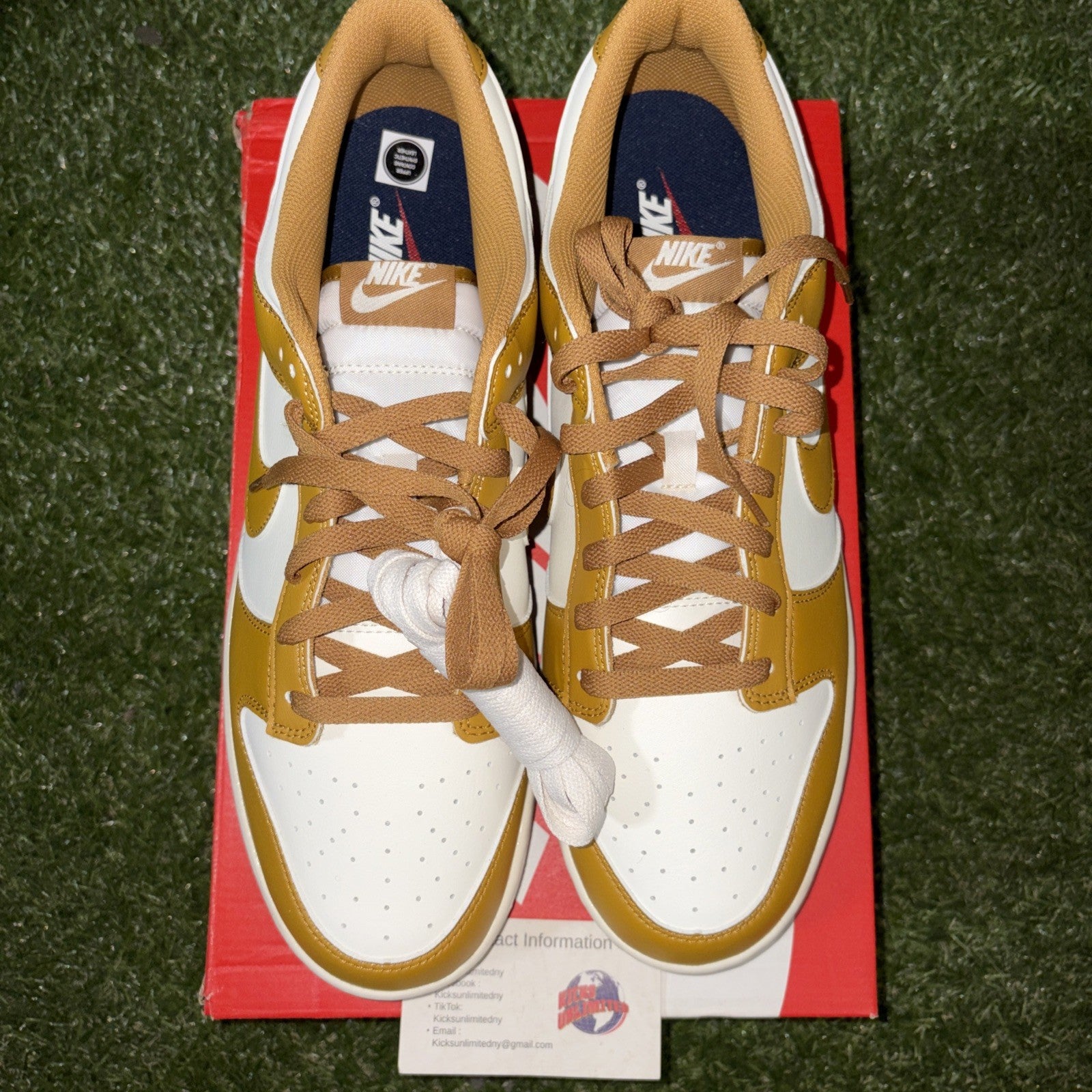Men's Nike Dunk Low Retro Pale Ivory Wheat Pale Ivory HF5441 108 Size 121