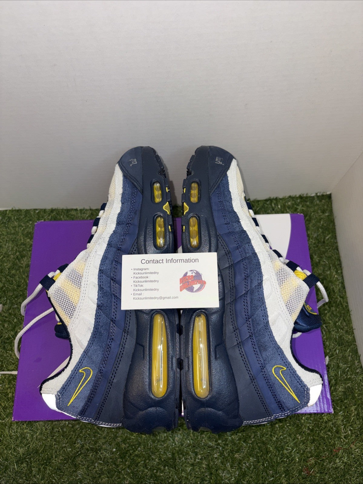 Nike SB Mens Air Max 95 Eric Koston Obsidian Shoes Sz 11 New HQ8492-4001