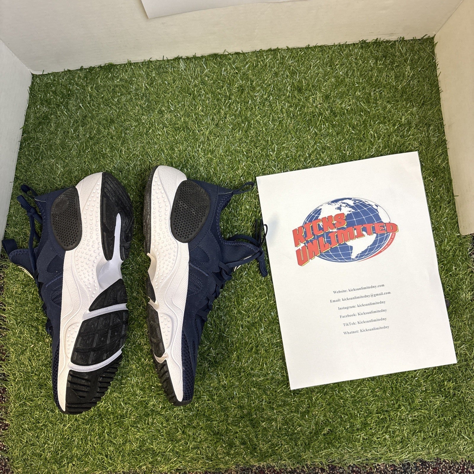 Size 8   Nike Huarache E.D.G.E. TXT Midnight Navy3