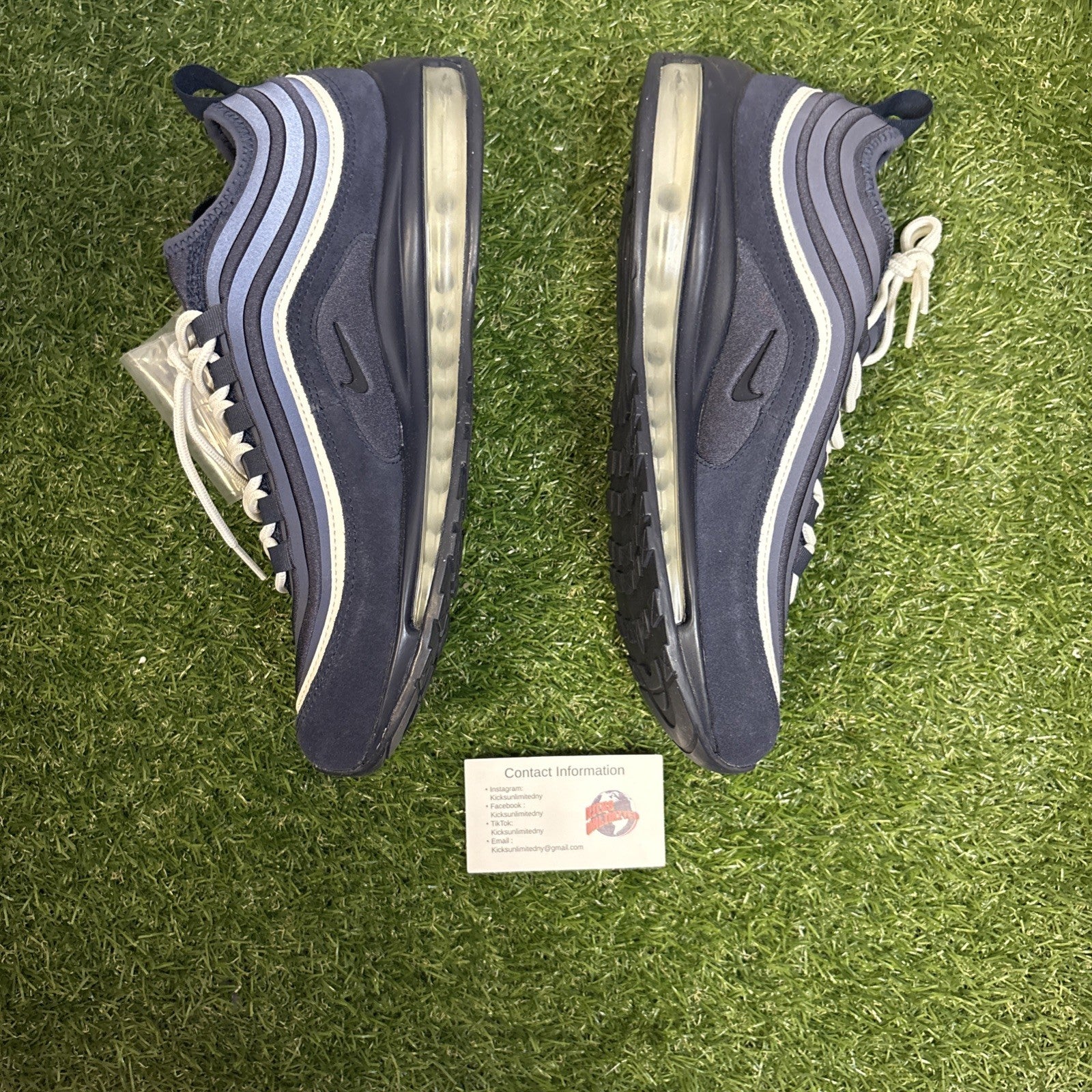 Size 9.5   Nike Air Max 97 Ultra 17 SE Navy White2