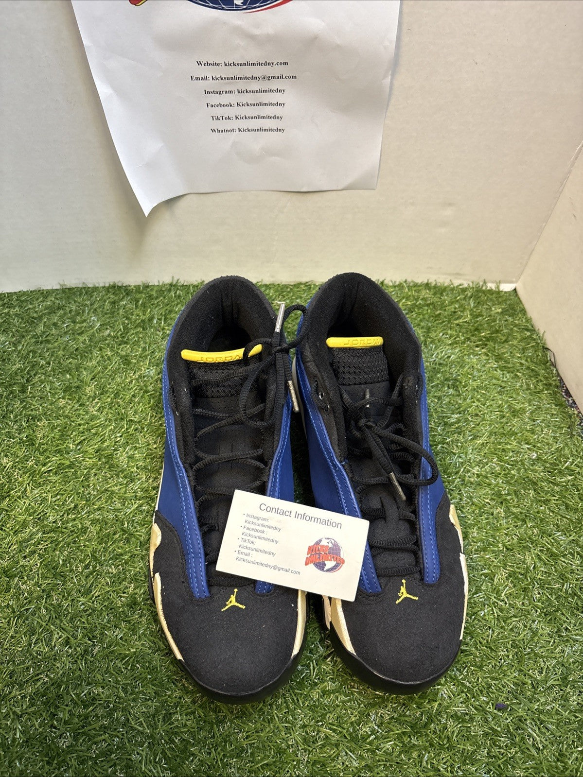 Size 10 - Air Jordan 14 Retro 2015 Low Laney3
