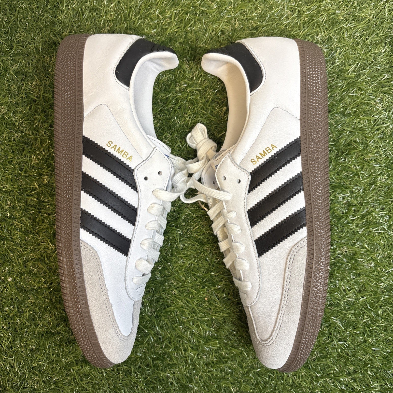 Size 11 - adidas Samba OG Low White Black Gum0