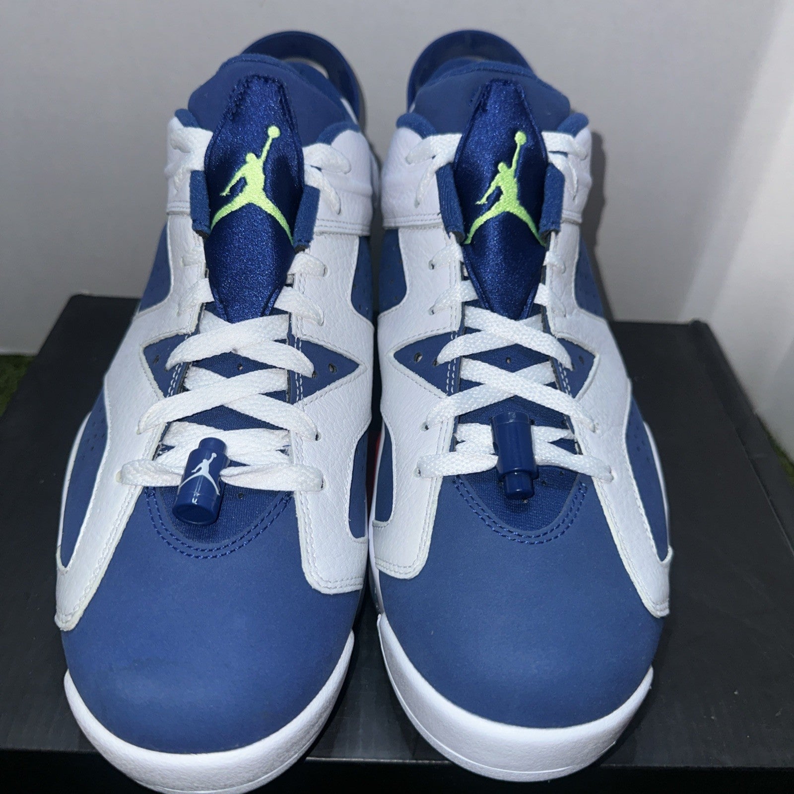 Size 10 - Air Jordan 6 Low Ghost Green1