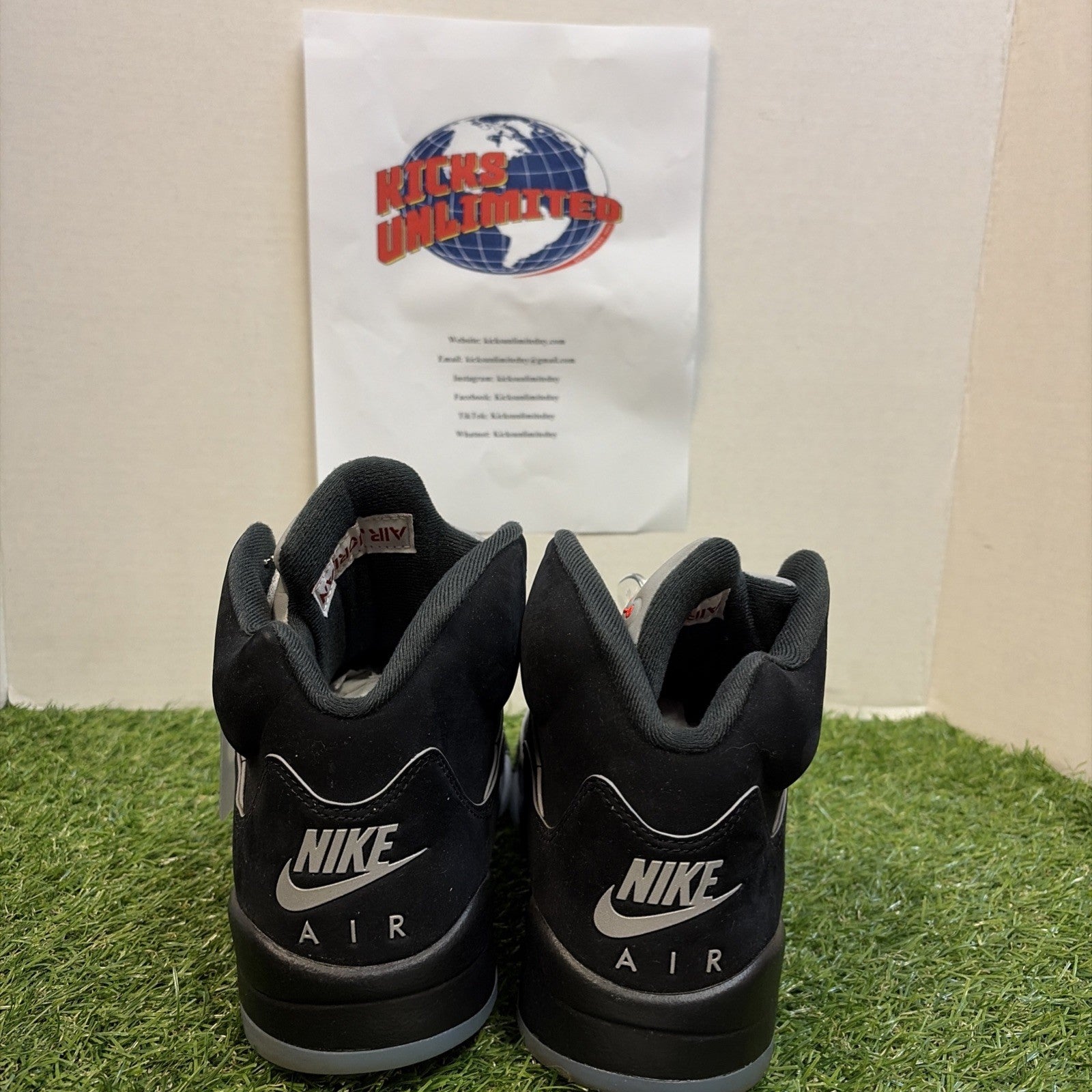 Size 9.5 - Air Jordan 5 Retro OG Black Metallic Reimagined5
