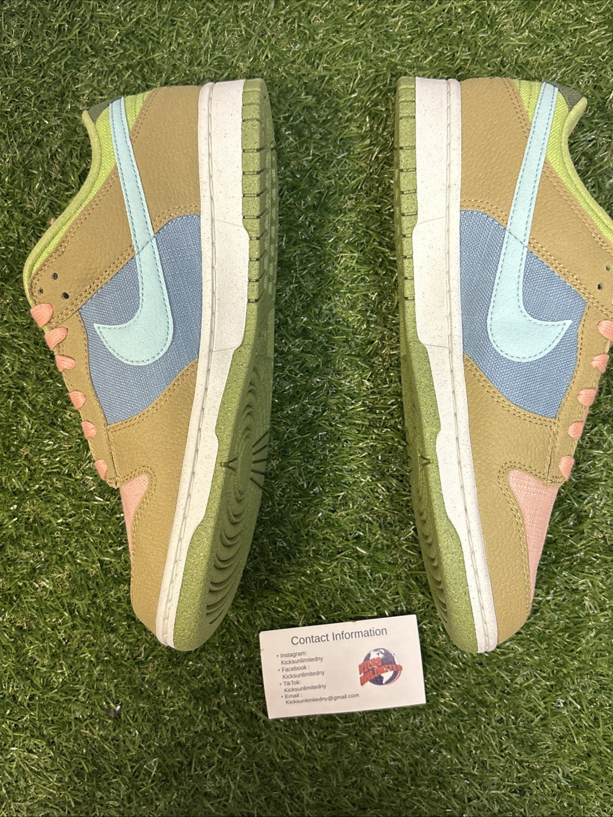 Size 9   Nike Dunk Low Sun Club   Arctic Orange Sanded Gold2