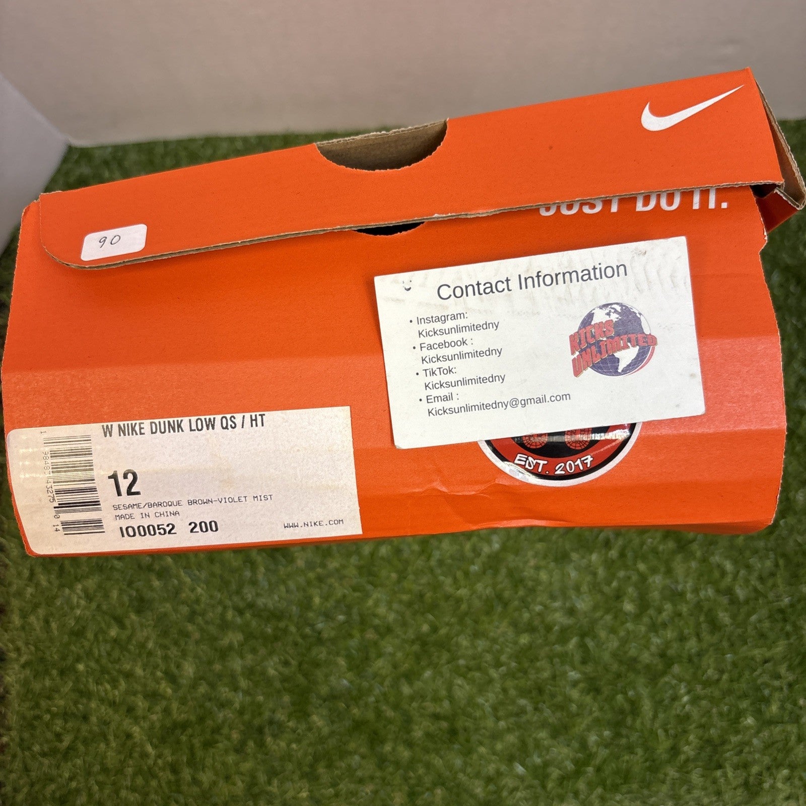 Nike Dunk low Harris Tweed Sesame   Women’s Size 125