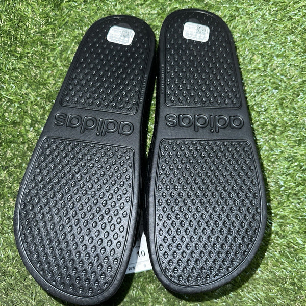 Adidas Shoes Mens Size 12 Blac Adilette Aqua k Slides Sandals Comfort F355501