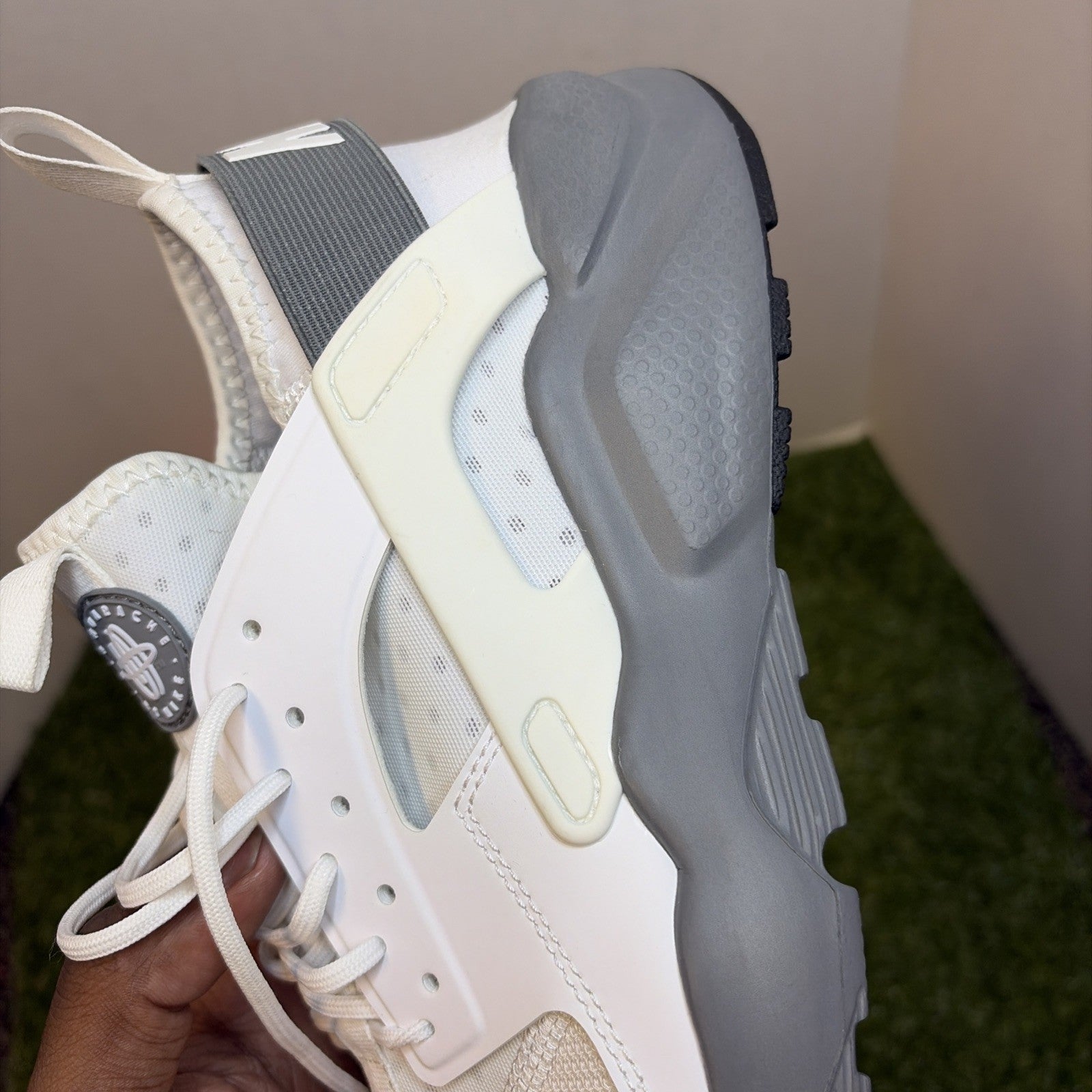 Size 8.5 - Nike Air Huarache Run Ultra White Cool Grey5