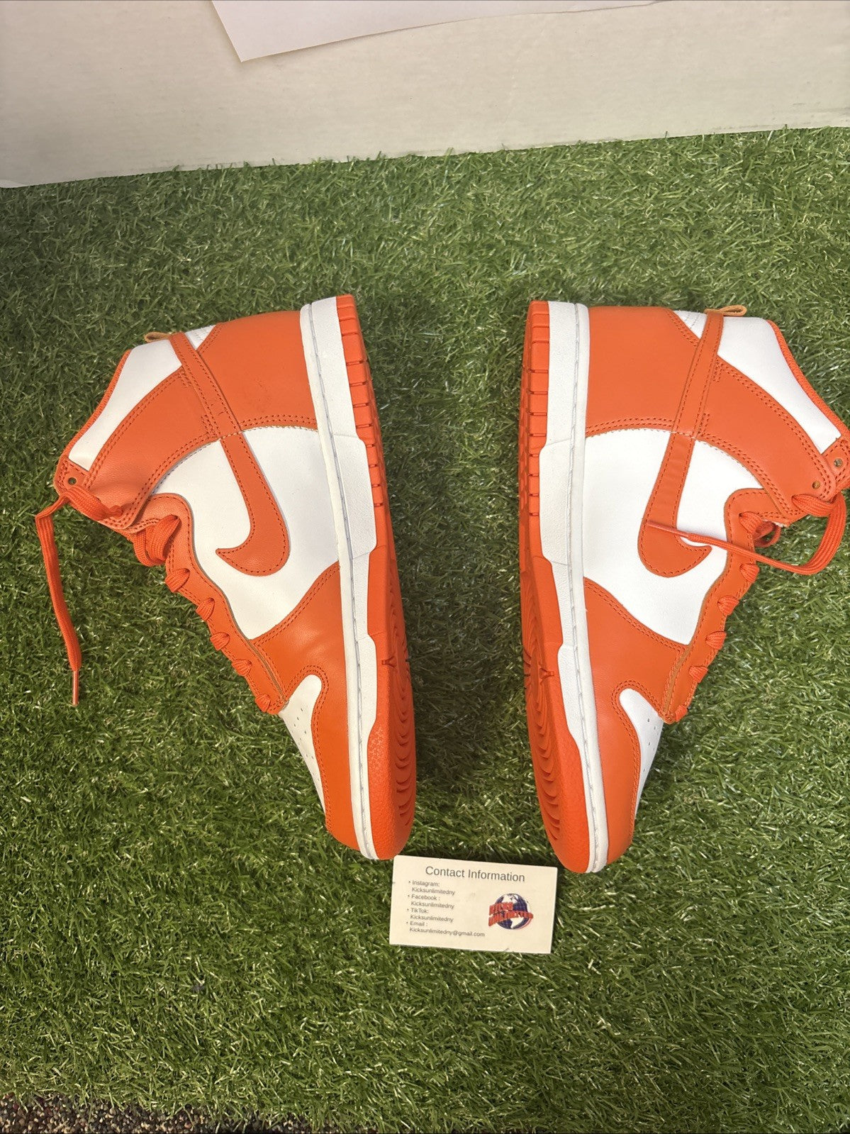 Size 8.5   Nike Dunk SP 2021 High Syracuse2