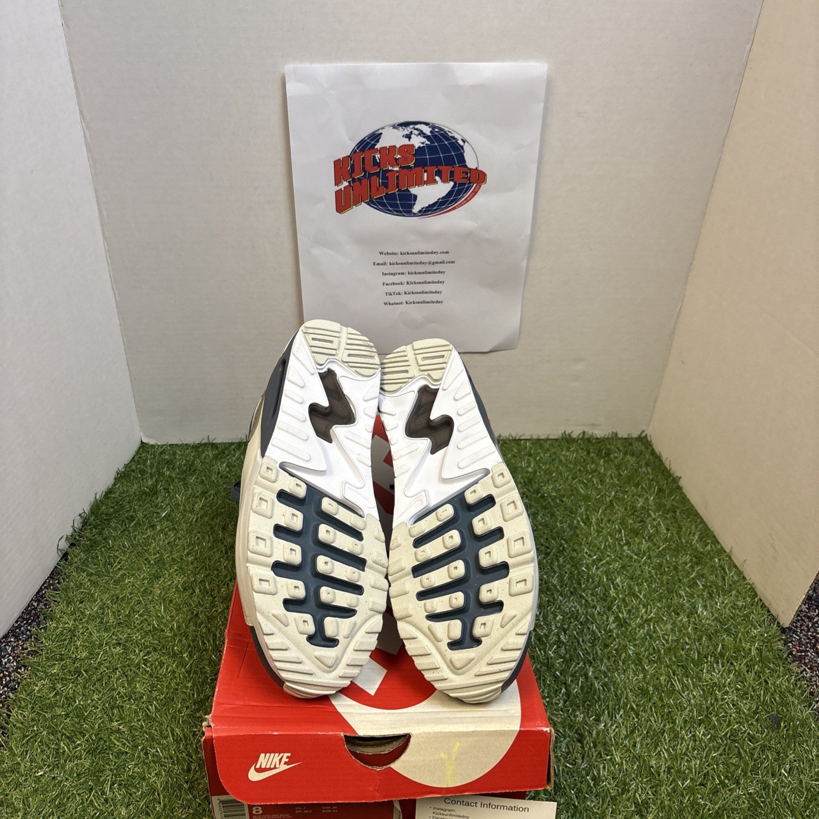 Size 8   Nike Air Max 90 Ultra 2.0 Blue Fox4