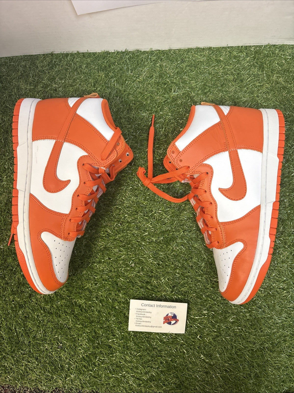 Size 8.5   Nike Dunk SP 2021 High Syracuse1