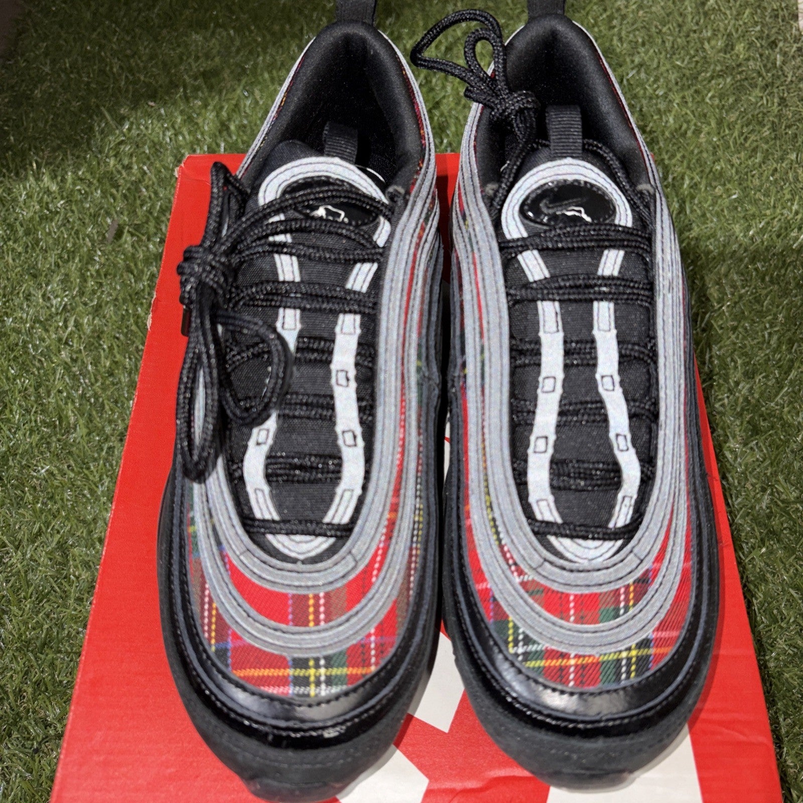 Size 7.5   Nike Air Max 97 SE Tartan 20181