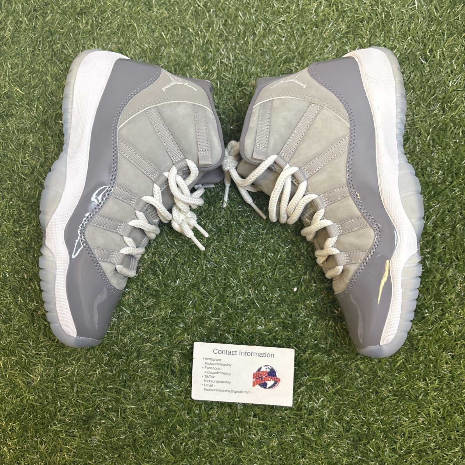 Size 5   Jordan 11 Retro High Cool Grey3