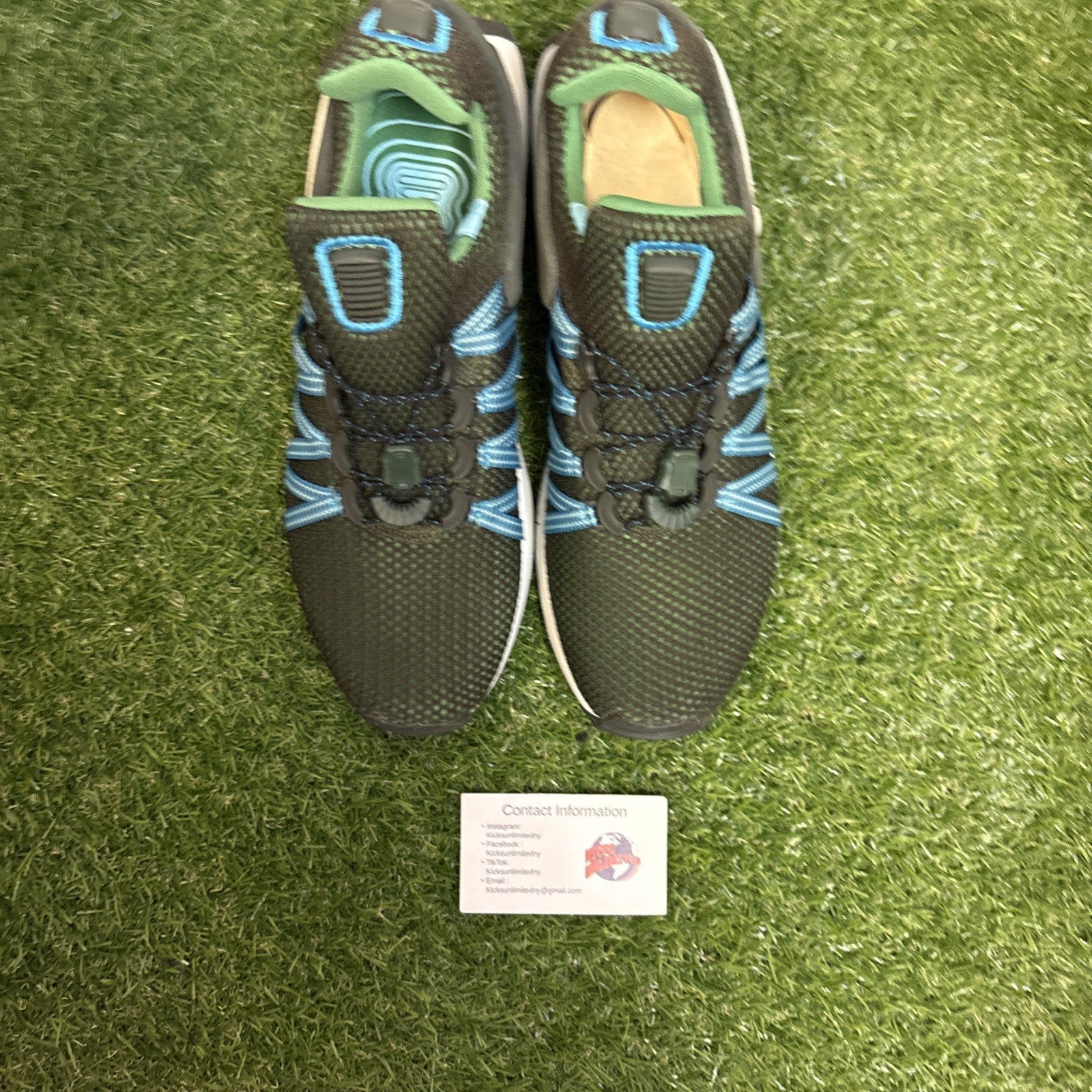 Size 8.5   Nike Shox Gravity Blue Fury2