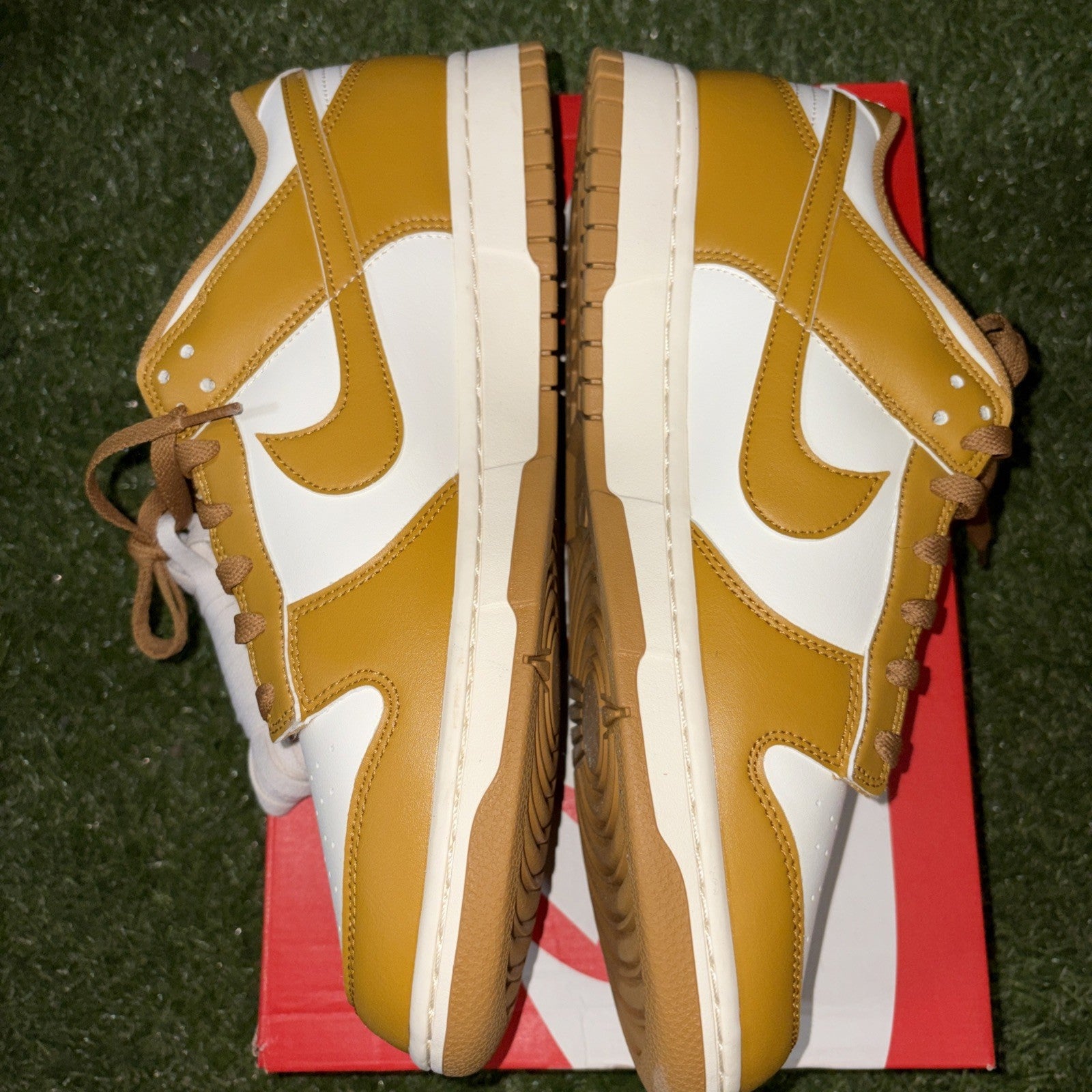 Men's Nike Dunk Low Retro Pale Ivory Wheat Pale Ivory HF5441 108 Size 122