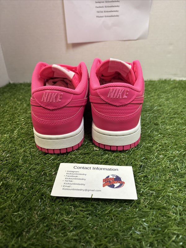 Size 8   Nike Dunk Low Hyper Pink W6